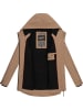 Marikoo Outdoorjacke Honigbeere in Taupe