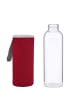 Butlers Trinkflasche mit Tasche 500ml SMOOTHIE in Rot