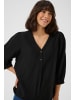 Kaffe Langarm-Bluse KAlui Regular fit in Black Deep CC