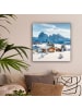 OnlyWow Leinwand Bilder Eichefarben