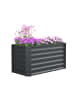 VCM  Metall Hochbeet Gartenbeet 180x90 Galdo L in Schwarz