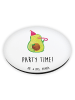 Mr. & Mrs. Panda magnet Avocado Party Zeit mit Spruch in Weiß
