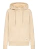 Oxmo Kapuzenfleecejacke OXKAREN ZIPHOODIE in Beige