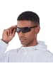 YEAZ SUNUP Magnet-Sport-Sonnenbrille in mattschwarz