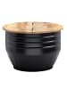 FineBuy Couchtisch in Schwarz / Mango / 60x60x41