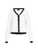 DreiMaster Women Cardigan in white