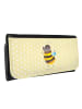 Mr. & Mrs. Panda Portemonnaie Damen Hummel flauschig ohne Spruch in Gelb Pastell