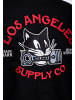 King Kerosin King Kerosin Langarmhemd Los Angeles Supply Co. in schwarz
