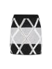 IZIA Women Skirt in black grey