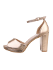 Ital-Design High-Heel Sandalette in Gold