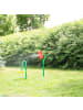 relaxdays 2er Set: Sprinkler Blume in Rot/Gelb