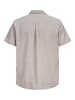 Jack & Jones Hemd JJESUMMER LINEN BLEND in Grau