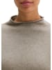 Marc O'Polo Feinstrick-Pullover oversized in Stone Taupe Melange