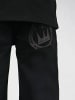 DADA Baggy Denim Loose Fit Jeans mit Coin Logo Print in Schwarz