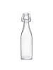 Butlers Flasche SWING mit Bügelverschluß 6er-Set in Durchscheinend