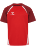 Hummel T-Shirt Hmllead Kinder in TRUE RED/MAROON