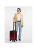 Redolz Essentials 18 4 Rollen Kabinentrolley 55 cm mit Dehnfalte metallic-red shiny