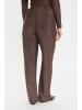 SAINT TROPEZ Casual Hose NoriaSZ Lockere Passform in Dark Oak