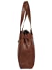 SPIKES & SPARROW Shopper in cognac