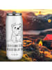Mr. & Mrs. Panda Getränkedosen Trinkflasche Quokka Happy mit Spruch in Weiß