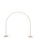 relaxdays Luftballon Bogen in Gold - (H)230 x (B)230 cm