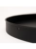 relaxdays Bodenplatte in Schwarz - 50 cm