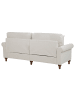 Beliani 3-Sitzer Sofa GINNERUP in Beige/Braun - (W) 195 x (H) 84 x (L) 76 cm