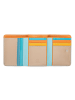 MYWALIT Medium Tri-fold Geldbörse Leder 12 cm in sardinia