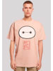 F4NT4STIC Heavy Oversize T-Shirt Big Hero 6 Baymax in amber