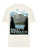 F4NT4STIC Oversize T-Shirt US National Parks Rocky Mountain National Park in sand