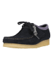 Clarks Schnürschuhe Wallebee in 2250 Navy Suede