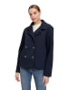 AMBER & JUNE Blazer-Jacke mit Reverskragen in Dunkelblau