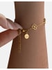 GOOD.designs Armband Kleeblatt in Gold