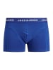 Jack & Jones Set 5er Pack Trunks Boxershorts Stretch Unterhose in Schwarz-Navy-Grau