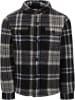 Trespass Kinder Fleecejacke/Fleecepullover "Checkley Kids Microfleece Shirt" in Schwarz