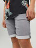 Jack & Jones Jeans Shorts Oberschenkellang JJIRICK in Grau