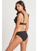 Sea Level Essentials Frill Bra Top in BLACK
