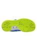 Kempa Hallen-Sport-Schuhe Wing 3.0 Kids in blau/weiß/limonengrün
