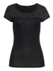 Melrose Rundhalsshirt in schwarz