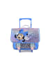 Disney Minnie Mouse Schulranzen Rädern Minnie Leopard 41cm  Trolley in Blau