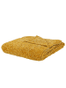 Beliani Kuscheldecke ELOVA in Gelb - (W) 150 x (H) 1 x (L) 200 cm