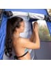 relaxdays Pop-Up Umkleidezelt in Blau - (B)120 x (H)190 x (T)120 cm
