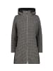 cmp Funktionsparka/Mantel WOMAN COAT FIX HOOD in Grau