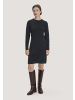 Hessnatur Hessnatur Strickkleid Regular aus Bio-Schurwolle mit Cashmere in schwarz