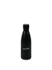 AWAVE Trinkflasche 350 ml | Edelstahl in Schwarz