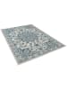 Pergamon In- und Outdoor Teppich Carpetto Vintage in Blau
