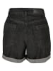 Urban Classics Jeans-Shorts in black washed