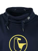 SCHIETWETTER Schalkragenpullover "Ronja Rambazamba" in navy-yellow