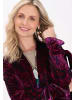 VIRITA Women Kimono in Violet Multicolor