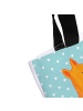 Mr. & Mrs. Panda Tote Bag Füchse Liebe ohne Spruch in Türkis Pastell